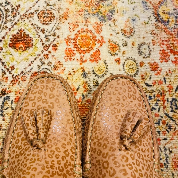 Marc Joseph Women’s Leopard Tassel Loafers in Size 37 - Picture 6 of 7